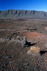 Image showing Sands plain landscape, La Reunion Island