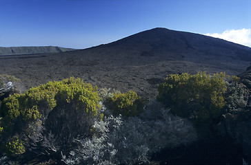 Image showing Piton de la Fournaise volcano, La Reunion Island