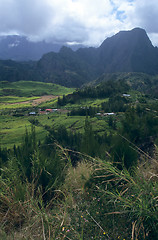 Image showing Salazie cirque, La Reunion Island