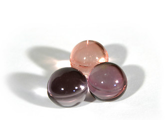 Image showing Three Bath Beads
