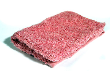 Image showing Pink Wash Cloth