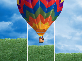 Image showing hot air balloon