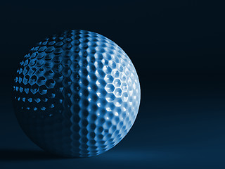 Image showing golf ball background