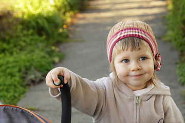 Image showing Cute little girl