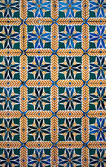 Image showing Portuguese glazed tiles. 