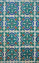 Image showing Portuguese glazed tiles. 