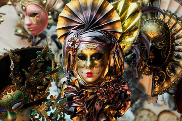 Image showing Carnevale masks in Venice