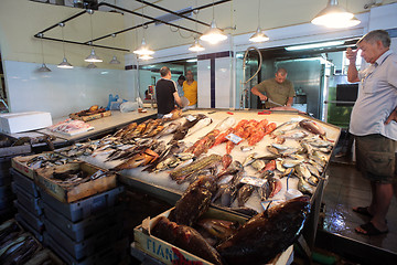 Image showing Hania market, Crete, Greece