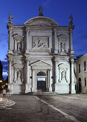 Image showing Chiesa di Sao Rocco in Venice