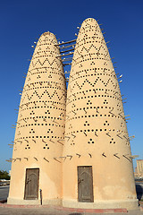 Image showing Pigeon houses in Qatar