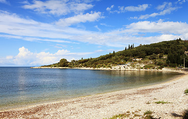 Image showing Kassiopi main beach