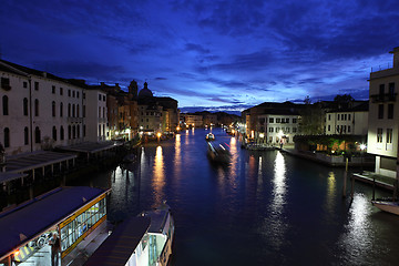 Image showing Dawn on the Grand Canal