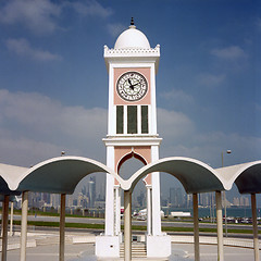 Image showing Clock tower and skyline