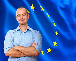 Image showing european man