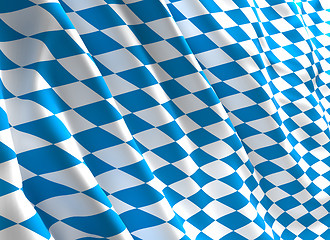 Image showing bavaria flag 3d