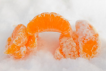 Image showing cooled tangerine