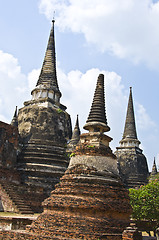 Image showing Wat Phra Si Sanphet