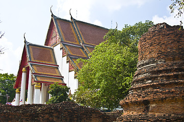 Image showing Viharn Phra Mongkol Bo-Bitr