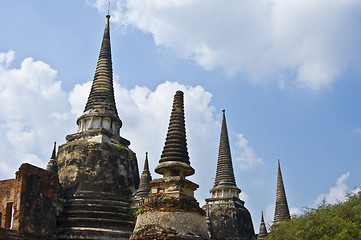 Image showing Wat Phra Si Sanphet
