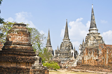 Image showing Wat Phra Si Sanphet