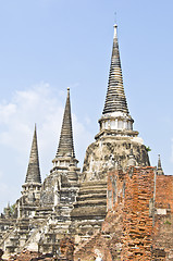 Image showing Wat Phra Si Sanphet