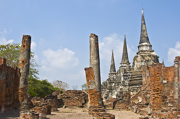 Image showing Wat Phra Si Sanphet