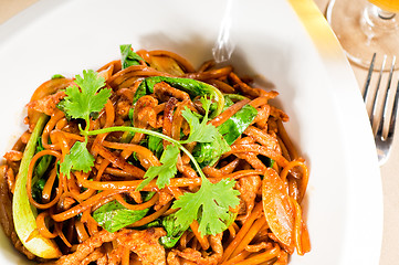 Image showing chinese fried noodles