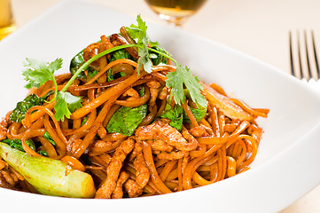 Image showing chinese fried noodles