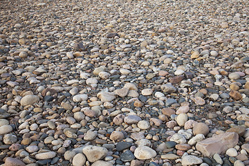 Image showing river pebbles and rocks