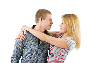 Image showing happy young couple