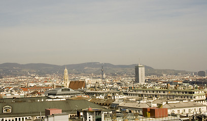 Image showing Aerial view of Vienna