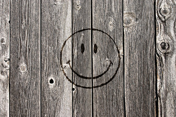 Image showing ancient smiley