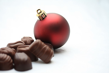 Image showing Christmas chocolates