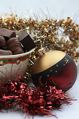 Image showing Christmas chocolates