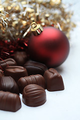 Image showing Christmas chocolates