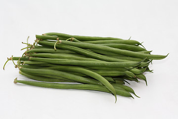 Image showing haricots verts - common green beans