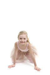 Image showing Ballet school exercise