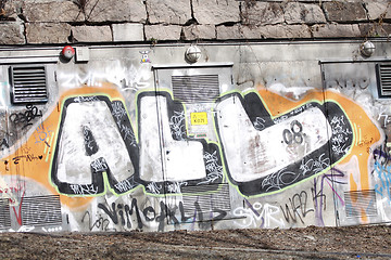 Image showing Grafitti
