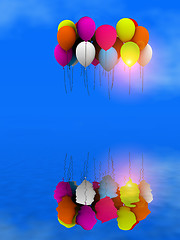 Image showing waving balloons