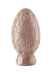 Image showing Chocolate egg isolated