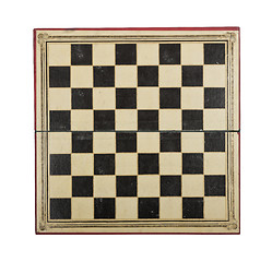 Image showing Antique chess board