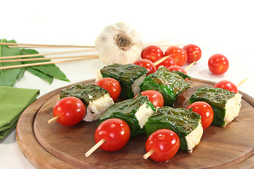 Image showing Grilled Skewer