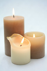 Image showing group candles