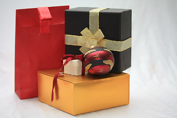 Image showing Christmas gifts