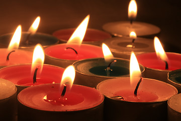 Image showing Votive candles