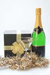 Image showing Champagne gift