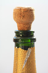 Image showing champagne cork