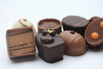 Image showing Belgium chocolates