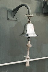 Image showing Ship bell, close up