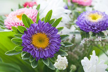 Image showing Bouquet summer of florets